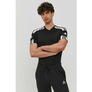 adidas Performance t-shirt GN5720 fekete, férfi, nyomott mintás kép