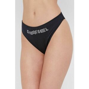 Diesel bikini felső fekete, puha kosaras kép