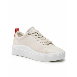 Calvin Klein Sportcipő Cupsole Wave Lace Up HW0HW01196 Bézs kép