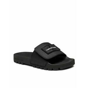 Calvin Klein Jeans Papucs Truck Slide Velcro W YW0YW01024 Fekete kép