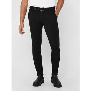 Only & Sons Chinos Mark 22010209 Fekete Slim Fit kép