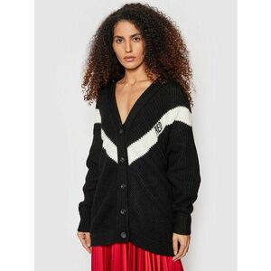 Red Valentino Kardigán WR0KA03H Fekete Relaxed Fit kép