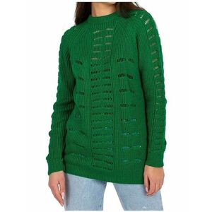 Zöld perforált pulóver kép