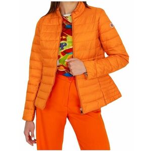 Női narancssárga kabát kép