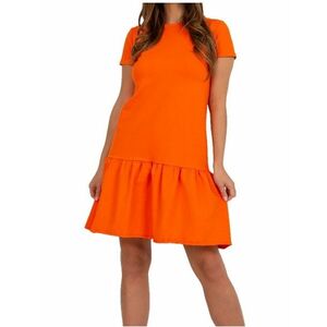 Narancssárga ruha fodros kép