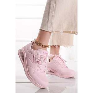Világos rózsaszín alacsony szárú tornacipő Uno 2 - Pastel Players kép