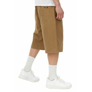 Mass Denim Shorts Slang baggy fit beige kép