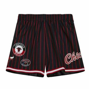 Mitchell & Ness shorts Chicago Bulls City Collection Mesh Short black/red kép