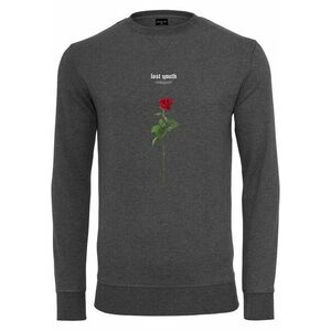 Mr. Tee Lost Youth Rose Crewneck charcoal kép