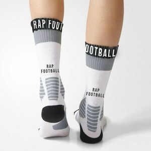 Zokni Rap Football Profesional Socks White kép