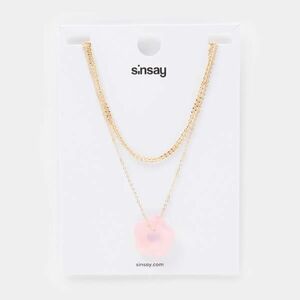 Sinsay - 2 darab nyaklánc - Rózsaszín kép