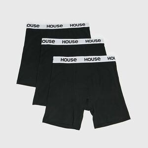 House - 3 boxer Basic - Fekete kép
