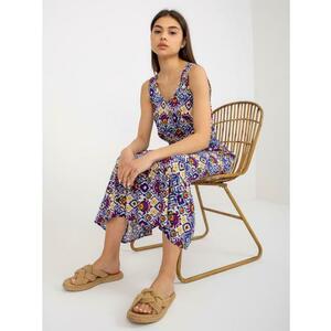 Női mintás nyári ruha FRESH MADE lila kép
