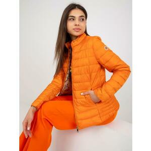 Dámska bunda bez kapucne ARI oranžová kép