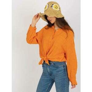 Női oversize ing Etta OCH BELLA narancssárga kép