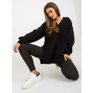 Női tréningruha oversize pulóverrel OLGA fekete kép