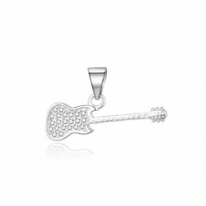 MOISS MOISS Stílusos ezüst gitár medál P0001147 kép
