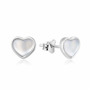 Beneto Beneto Ezüst szív gyöngy fülbevaló AGUP2355L kép