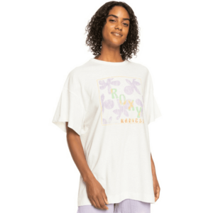 Roxy Roxy Női póló SWEET FLOWERS Oversize Fit ERJZT05469-WBK0 XL kép