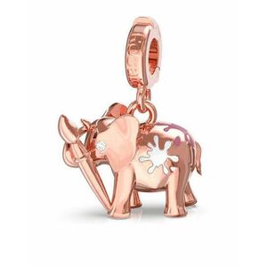 Rosato Rosato Rózsaszín aranyozott elefánt medál Storie RZLE004 kép