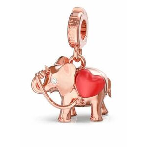 Rosato Rosato Rózsaszín aranyozott elefánt medál Storie RZLE002 kép