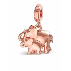 Rosato Rosato Rózsaszín aranyozott medál Elefánt Storie RZLE001 kép