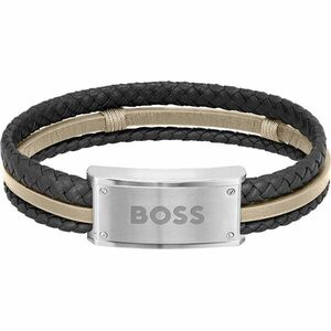 Hugo Boss Hugo Boss Stílusos bőr karkötő 1580423 kép