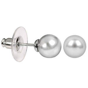 Levien Levien Modern gyöngy fülbevaló Pearl Light Grey kép
