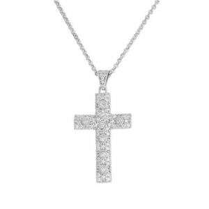 Amen Amen Kereszt Crosses CCZBB (lánc, medál) ezüst nyaklánc cirkóniumkövekkel kép