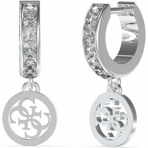 Guess Guess Stílusos acél fülbevaló kristályokkal Huggie Me JUBE03147JWRHT/U kép