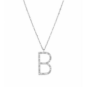 Rosato Rosato Ezüst medál nyaklánc B betű medállal Cubica RZCU02(lánc, medál) kép