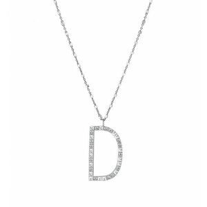 Rosato Rosato Ezüst nyaklánc D betű medállal Cubica RZCU04 (lánc, medál) kép