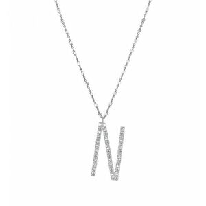 Rosato Rosato Ezüst nyaklánc medállal N betű medállal Cubica RZCU14 (lánc, medál) kép
