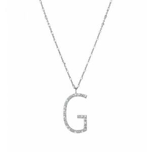 Rosato Rosato Ezüst medál nyaklánc G betű medállal Cubica RZCU07 (lánc, medál) kép