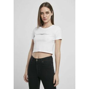 Mr. Tee Ladies Tribal Cropped Tee white kép