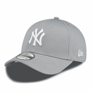 New Era 39thirty MLB League Basic NY Yankees Grey White kép