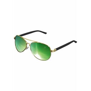 Urban Classics Sunglasses Mumbo Mirror gold/green kép