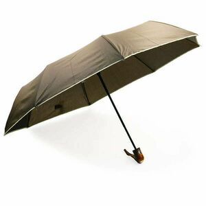 Összecsukható esernyő, barna színben kép