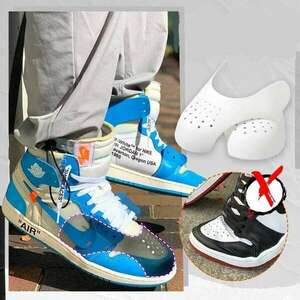 Sneaker törés védő, cipő orr védő - Fehér kép