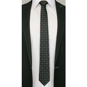 Fekete pöttyös nyakkendő kép