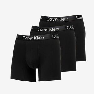 Calvin Klein Structure Cotton Boxer Brief 3-Pack Black kép