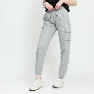 Nike NSW Essential Fleece Mid-Rise Cargo Pants Dk Grey Heather/ White kép