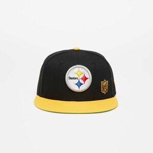 New Era Pittsburgh Steelers Team 9FIFTY Snapback Cap Black/ Yellow kép