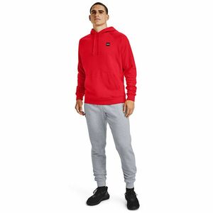 Under Armour Rival Fleece Hoodie Red/ Onyx White kép