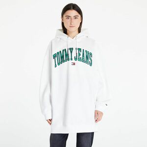 Tommy Jeans Collegiate Logo Dress White kép