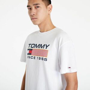 Tommy Jeans Classic Athletic Twisted Logo Tee White kép