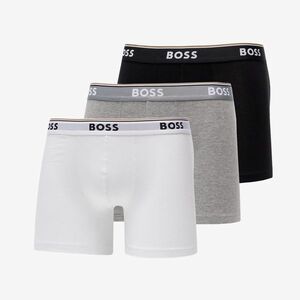 Hugo Boss Stretch-Cotton Boxer Briefs With Logos 3-Pack Multi kép