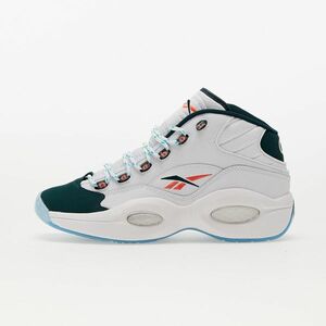 Reebok Question Mid Soft White/ Foreign Green/ Organic Flame kép