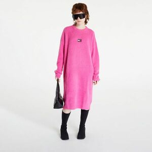 Tommy Jeans Furry Sweater Dress Pink kép