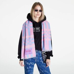 Versace Jeans Couture Check Scarf Pink/ Light Blue kép
